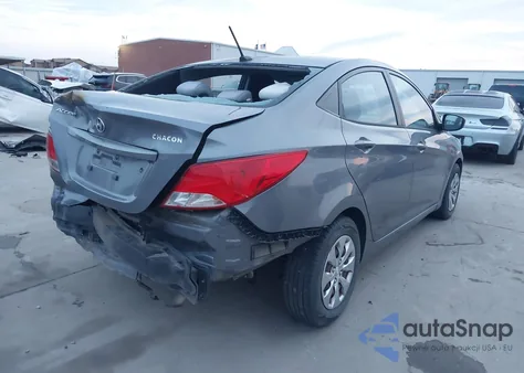 2016 Hyundai Accent Se z USA, uszkodzony, nr VIN KMHCT4AE0GU966594